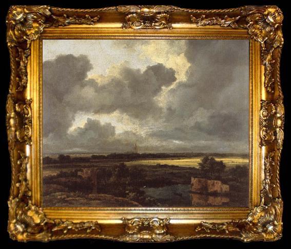 framed  Jacob van Ruisdael An Extensive Landscape with Ruins, ta009-2